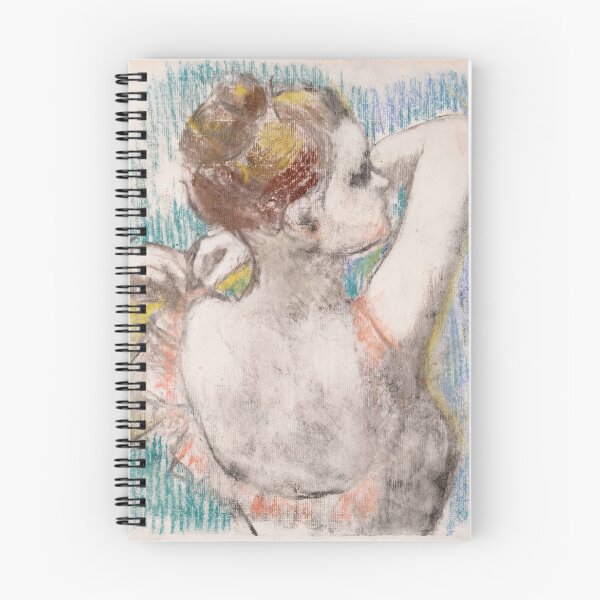 Item preview, Woman Combing Her Hair in Pastel designed and sold by artofuniverse.