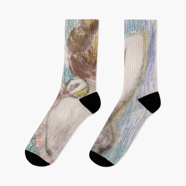 Item preview, Woman Combing Her Hair in Pastel designed and sold by artofuniverse.