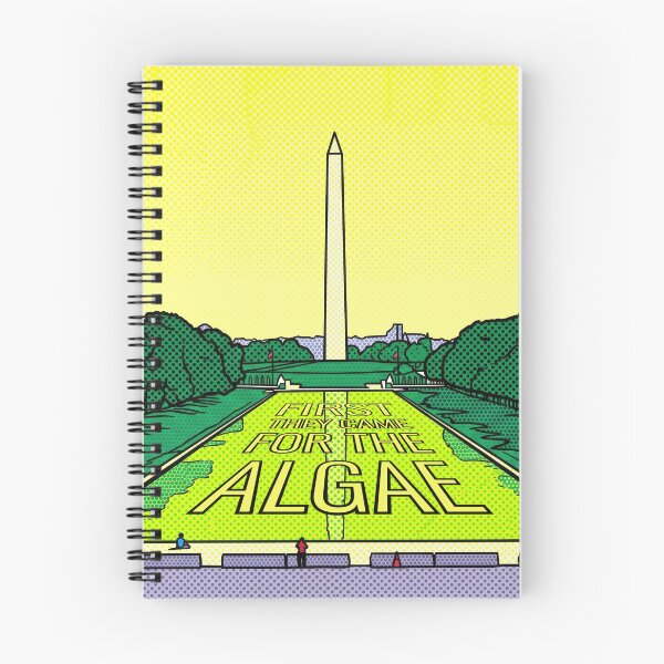 Item preview, Washington Monument Algae Satire Retro Pop Art Graphic designed and sold by Terry Bain.