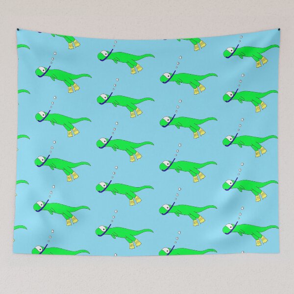 Item preview, Snorkelsaurus designed and sold by Lydia Conder.