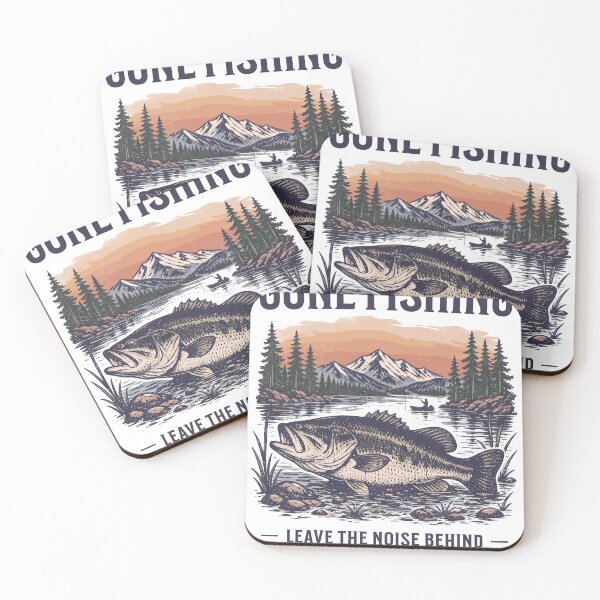 Item preview, Gone Fishing Leave The Noise Behind Landscape Design designed and sold by TeeVerse27.