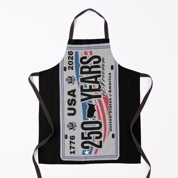 Item preview, USA 250 Years of Freedom License Plate Sideways— 1776 to 2026 Patriotic America Anniversary Design designed and sold by GFamilyC.