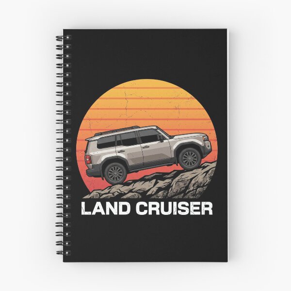 Item preview, Land Cruiser 250 Retro Sunset Graphic Off Road 4x4 designed and sold by Off-Road-Zone.