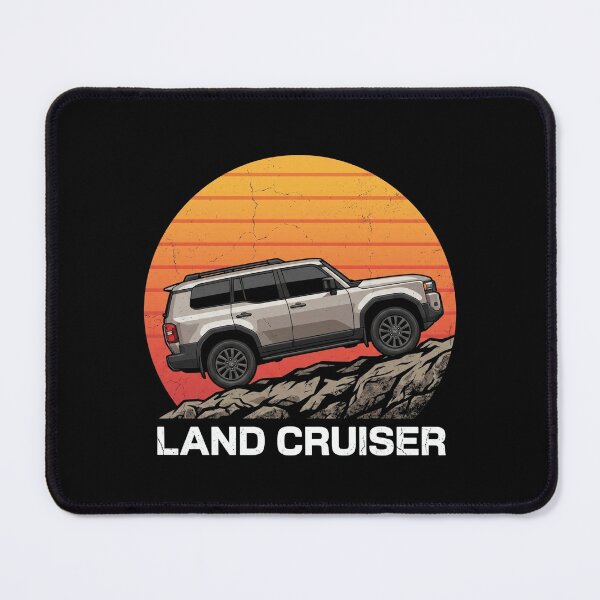 Item preview, Land Cruiser 250 Retro Sunset Graphic Off Road 4x4 designed and sold by Off-Road-Zone.