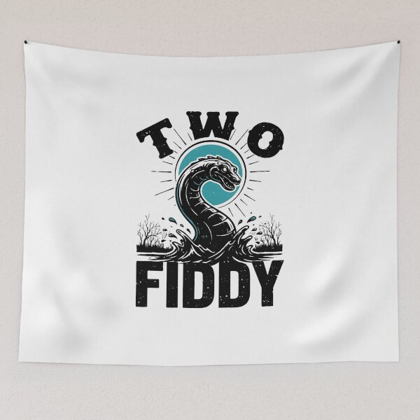 Item preview, Two Fiddy Funny Retro Meme Typography Internet Humor designed and sold by get55shirt.