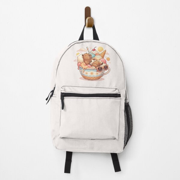 Item preview, Kawaii Capybara Summer Sundae Food Trend designed and sold by MythicCotton.