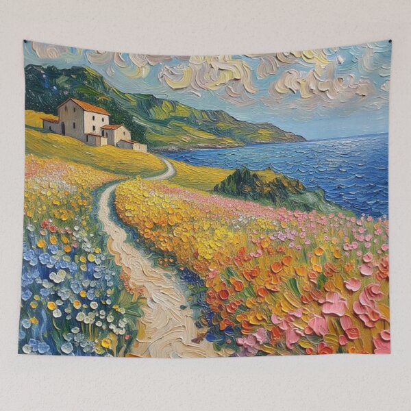 Item preview, Serene floral path designed and sold by sid1802.