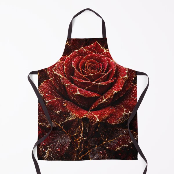 Item preview, Kintsugi - Rose of Ruby and Gold designed and sold by LegademaArt.