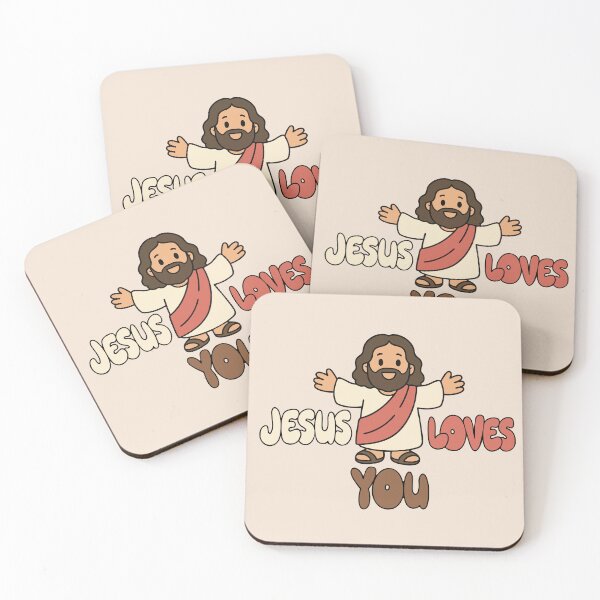 Item preview, Jesus Loves You Sticker designed and sold by bolimj.