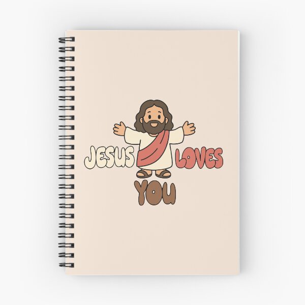 Item preview, Jesus Loves You Sticker designed and sold by bolimj.