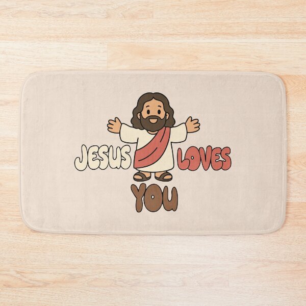 Item preview, Jesus Loves You Sticker designed and sold by bolimj.