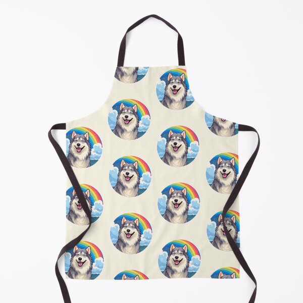 Item preview, Funny Alaskan Malamute Colorful Rainbow Cute Mom Dad Kids designed and sold by rafaeltto.