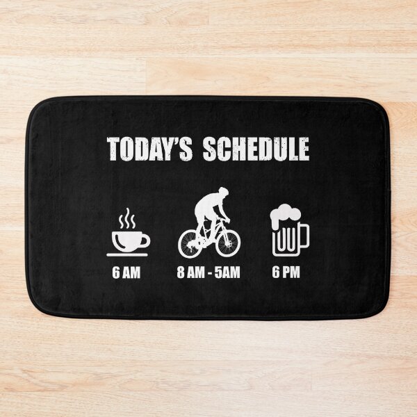 Item preview, Today's Schedule - Mountain Bike - Cycling - Go Biking designed and sold by Alexaltay.