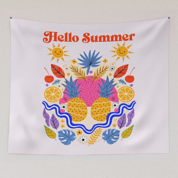 Item preview, Hello Summer Fun Design 3 designed and sold by DigitalandPhoto.