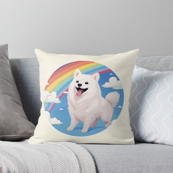 Item preview, Funny American Eskimo Colorful Rainbow Cute Mom Dad Kids designed and sold by rafaeltto.