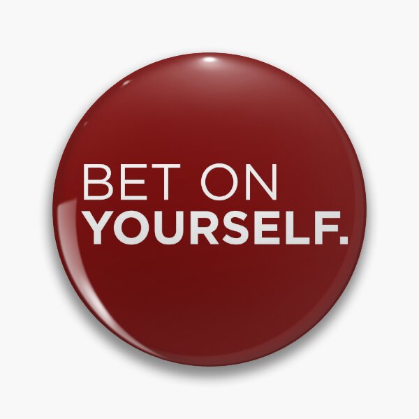 Item preview, Bet On Yourself | Motivational Quote Minimalist Typography designed and sold by Anyshca.