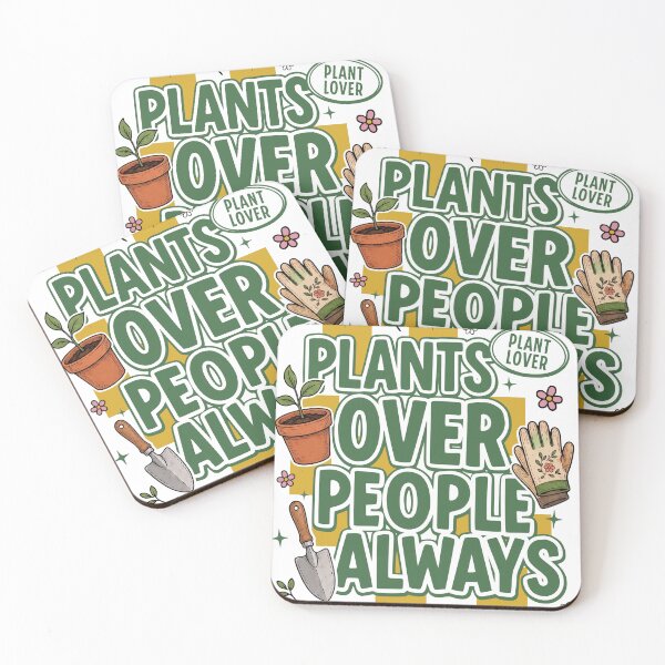 Item preview, Plants Over People Always Gardening Nature Design designed and sold by TeeVerse27.