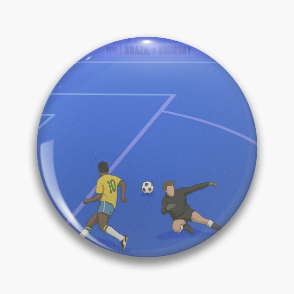 Item preview, Pele Iconic 1970 Feint - Retro Football Illustration designed and sold by BelchiorCanizo.