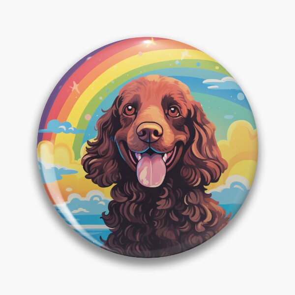 Item preview, Funny American Water Spaniel Colorful Rainbow Cute Mom Dad Kids designed and sold by rafaeltto.