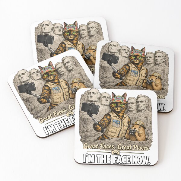 Item preview, South Dakota — Tortoiseshell Cat Prairie Dog Mount Rushmore Gift designed and sold by Martin's_Design.