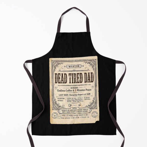 Item preview, Wanted Dead Tired Dad Shirt – Western Wanted Poster Funny Dad Gift | New Dad, Father's Day, Coffee Lover designed and sold by Faith Level Up.