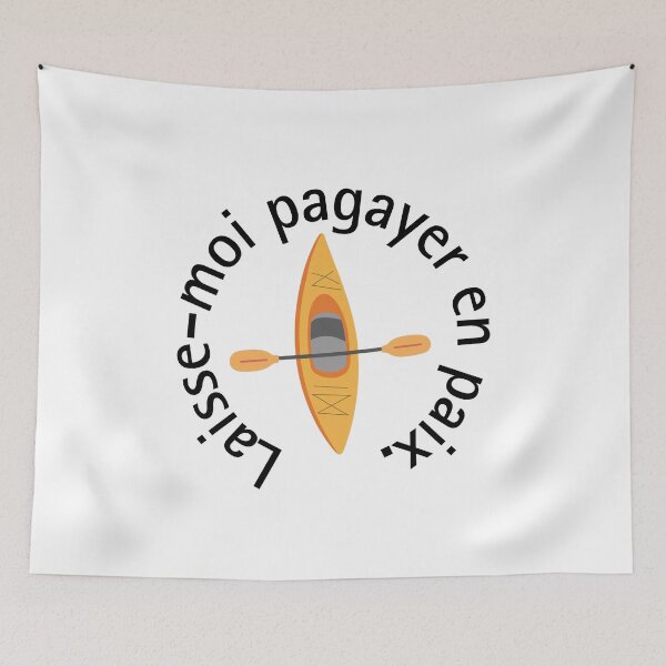 Item preview, Kayak Humor Quote - Let me paddle in peace designed and sold by Instants Design.