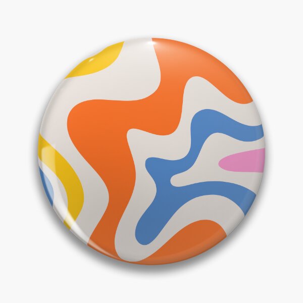 Item preview, Retro Abstract Liquid Swirl Trippy Colorful Pattern designed and sold by kierkegaard.