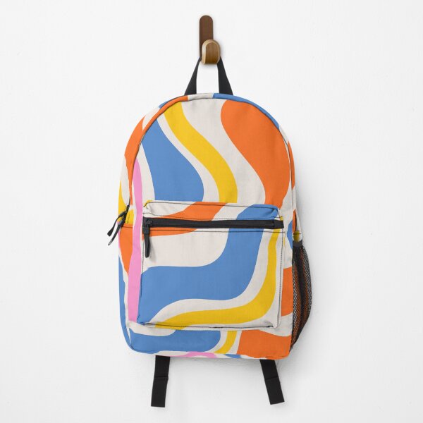 Item preview, Retro Abstract Liquid Swirl Trippy Colorful Pattern designed and sold by kierkegaard.