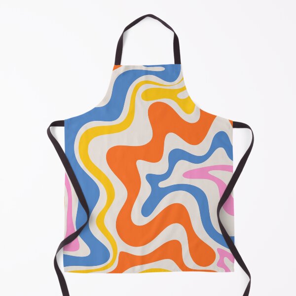 Item preview, Retro Abstract Liquid Swirl Trippy Colorful Pattern designed and sold by kierkegaard.