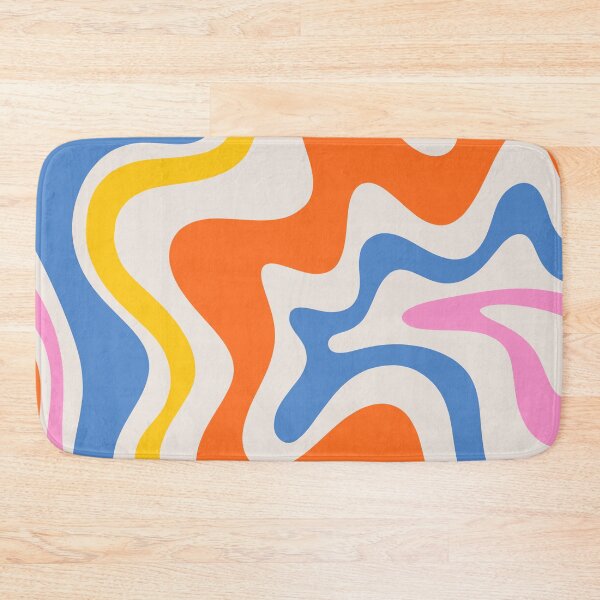 Item preview, Retro Abstract Liquid Swirl Trippy Colorful Pattern designed and sold by kierkegaard.