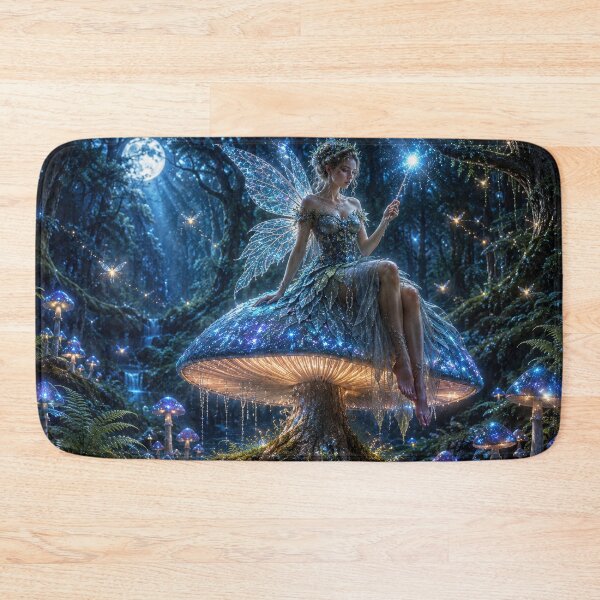 Item preview, Moonlit Mushroom Fairy designed and sold by jgvisualarts.