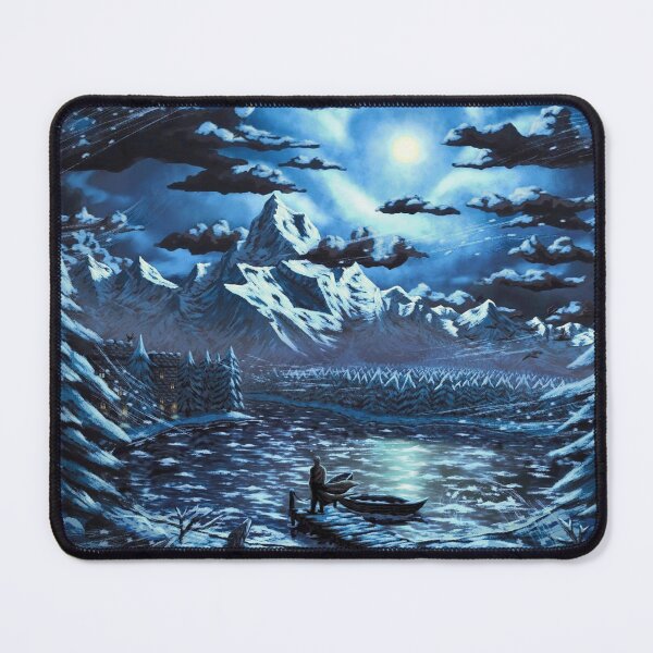 Item preview, Whispers of the Veiled Winter Moon designed and sold by CreatorArt369.