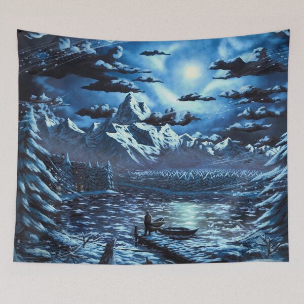 Item preview, Whispers of the Veiled Winter Moon designed and sold by CreatorArt369.
