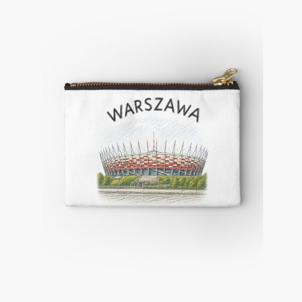 Item preview, National Stadium in Warsaw – Artistic Illustration designed and sold by JOANNASKAH.