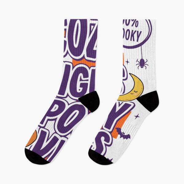 Item preview, Cozy Nights Spooky Vibes Halloween Aesthetic Design designed and sold by TeeVerse27.