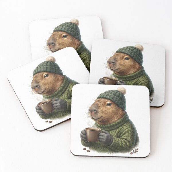 Item preview, cold capybara designed and sold by Snurly.