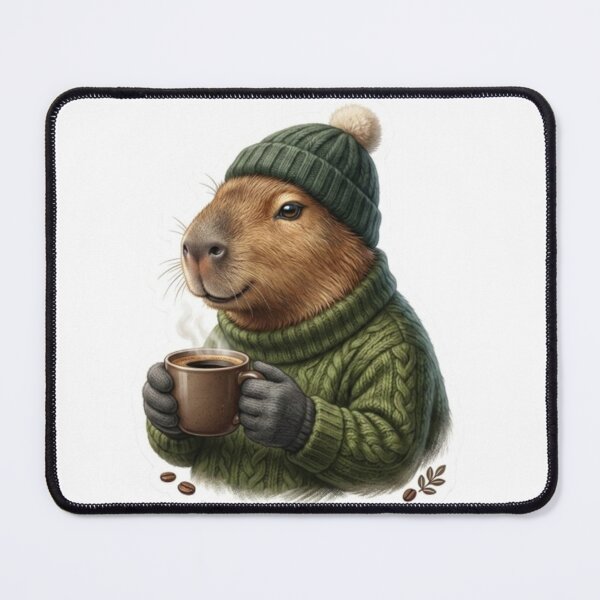 Item preview, cold capybara designed and sold by Snurly.