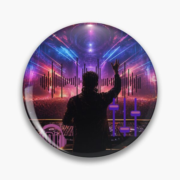 Item preview, Electronic Dance Music DJ Neon. designed and sold by LunaPrintCo.