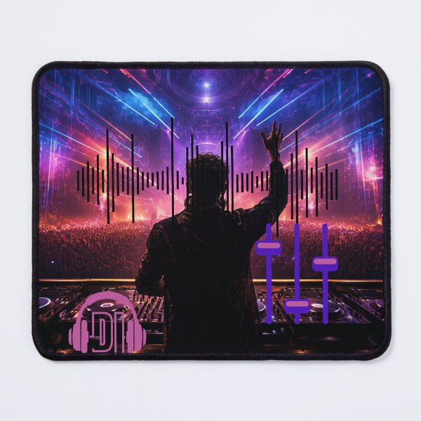 Item preview, Electronic Dance Music DJ Neon. designed and sold by LunaPrintCo.