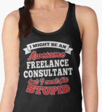 FREELANCE CONSULTANT T-shirts, i-Phone Cases, Hoodies, & Merchandises Women's Tank Top