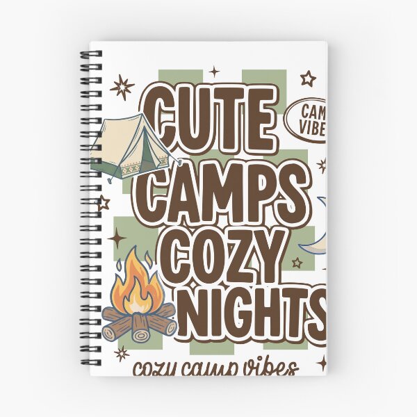 Item preview, Cute Camps Cozy Nights Camping Adventure Design designed and sold by TeeVerse27.