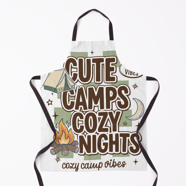 Item preview, Cute Camps Cozy Nights Camping Adventure Design designed and sold by TeeVerse27.