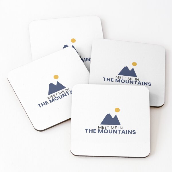 Item preview, Meet Me In The Mountains Funny Hiking Outdoors Tee designed and sold by 7Four1 Designs.