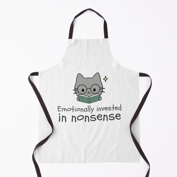 Item preview, Emotionally invested in nonsense. designed and sold by Nope Cats.