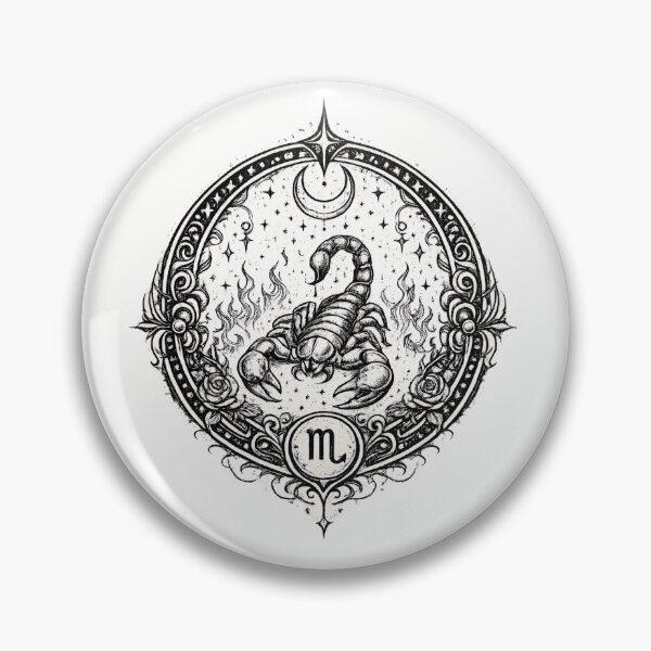 Item preview, Daily horoscopes, "Scorpio" Zodiac Art Nouveau  designed and sold by MusesWhispers.