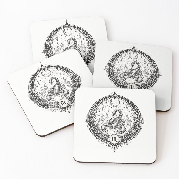 Item preview, Daily horoscopes, "Scorpio" Zodiac Art Nouveau  designed and sold by MusesWhispers.