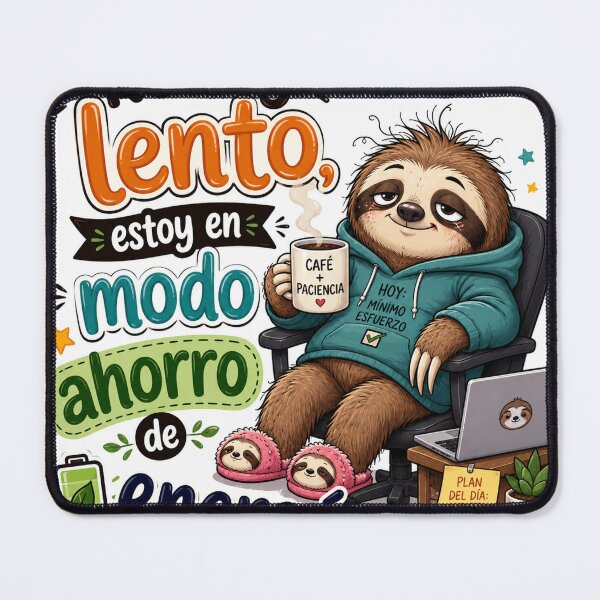 Item preview, Lazy in Energy Saving Mode - Coffee Humor and Laziness designed and sold by DrizzyV.