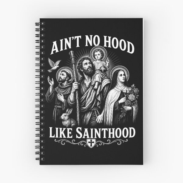Item preview, Ain’t No Hood Like Sainthood Humor designed and sold by Victor Shadehorn.
