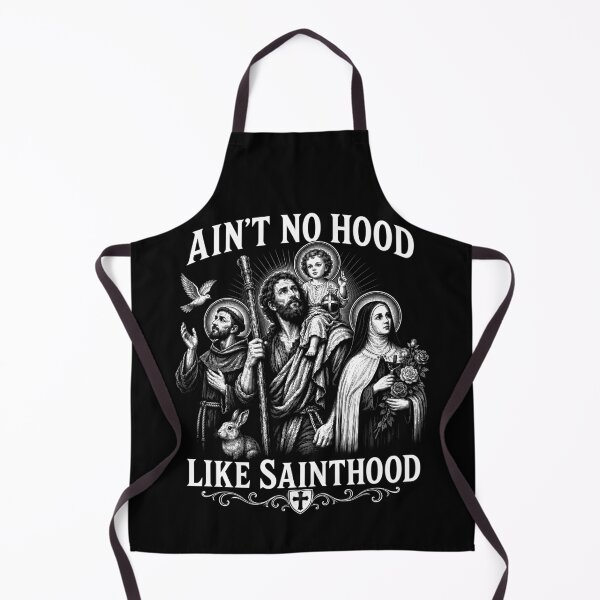 Item preview, Ain’t No Hood Like Sainthood Humor designed and sold by Victor Shadehorn.