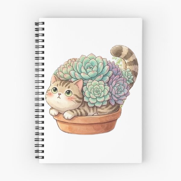 Item preview, Cute Kawaii Cat Succulent in Pot designed and sold by Pure Art .